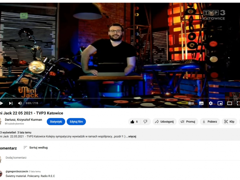 Mini Jack 22 05 2021 - TVP3 Katowice